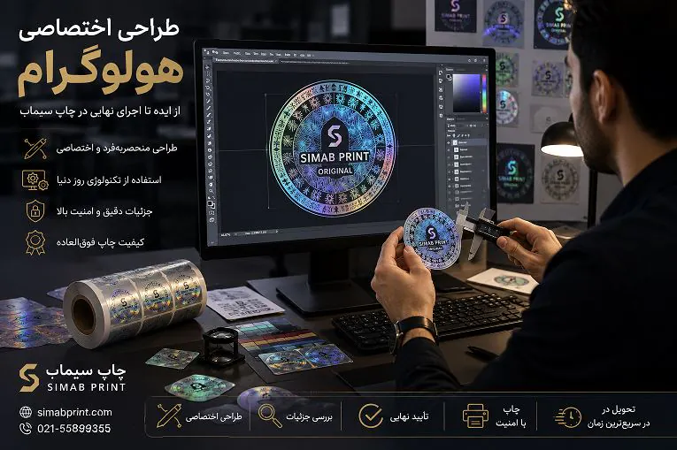 طراحی اولیه هولوگرام اختصاصی
